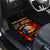 Fire Skull Car Mats My Demon Hide Inside My Head - Wonder Print Shop