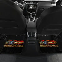 Fire Skull Car Mats My Demon Hide Inside My Head - Wonder Print Shop