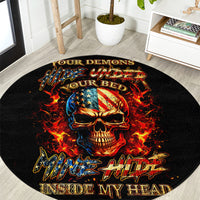 fire-skull-round-carpet-my-demon-hide-inside-my-head