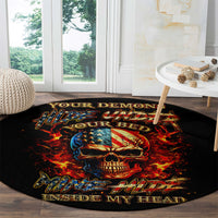 fire-skull-round-carpet-my-demon-hide-inside-my-head