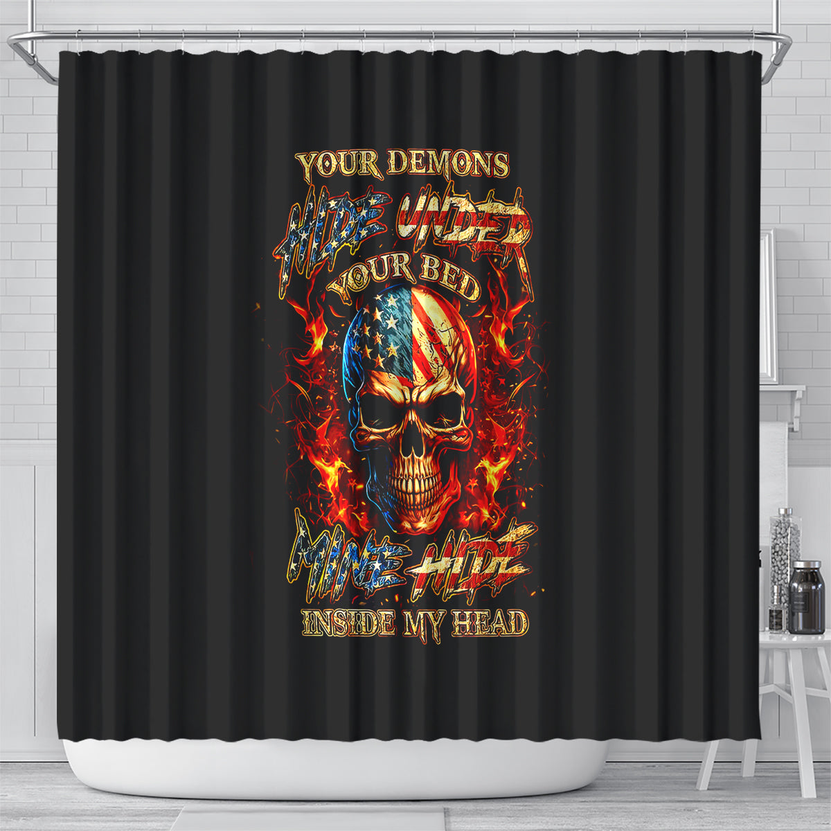 fire-skull-shower-curtain-my-demon-hide-inside-my-head