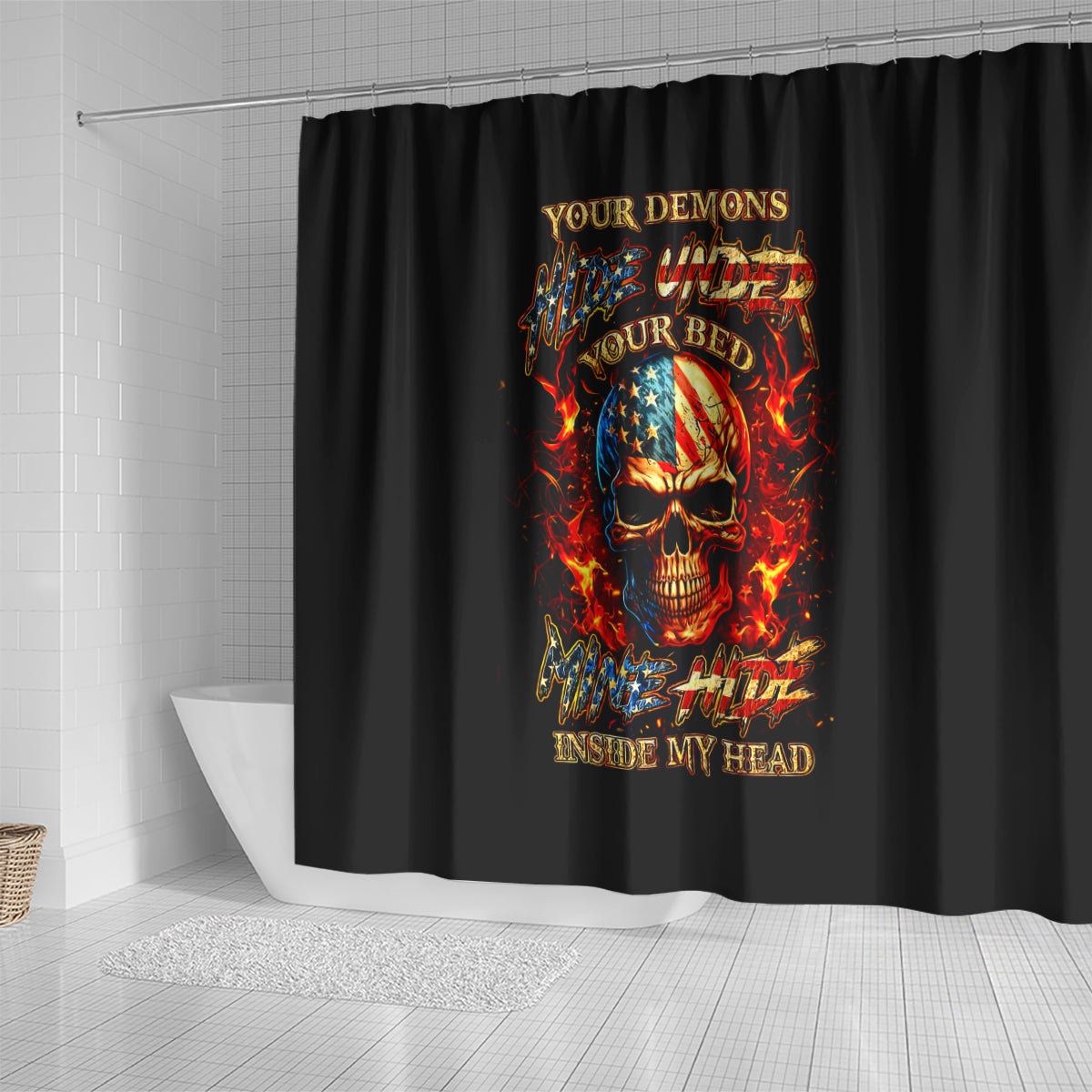 fire-skull-shower-curtain-my-demon-hide-inside-my-head