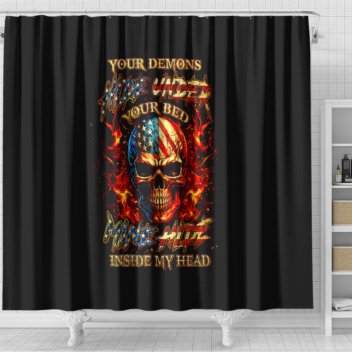 fire-skull-shower-curtain-my-demon-hide-inside-my-head