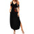 Fire Skull Summer Maxi Dress My Demon Hide Inside My Head - Wonder Print Shop