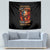 Fire Skull Tapestry My Demon Hide Inside My Head - Wonder Print Shop