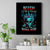 Da de los Muertos Skull Canvas Wall Art I'm Not A Princess I'm The Queen - Wonder Print Shop