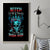 Da de los Muertos Skull Canvas Wall Art I'm Not A Princess I'm The Queen - Wonder Print Shop