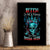 Da de los Muertos Skull Canvas Wall Art I'm Not A Princess I'm The Queen - Wonder Print Shop