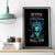 Da de los Muertos Skull Canvas Wall Art I'm Not A Princess I'm The Queen - Wonder Print Shop
