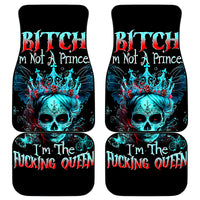 Da de los Muertos Skull Car Mats I'm Not A Princess I'm The Queen - Wonder Print Shop