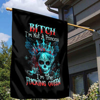 Da de los Muertos Skull Garden Flag I'm Not A Princess I'm The Queen - Wonder Print Shop