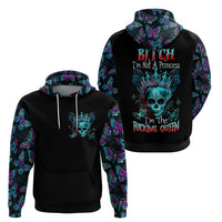 Día de los Muertos Skull Hoodie I'm Not A Princess I'm The Queen - Wonder Print Shop