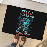 Da de los Muertos Skull Rubber Doormat I'm Not A Princess I'm The Queen - Wonder Print Shop