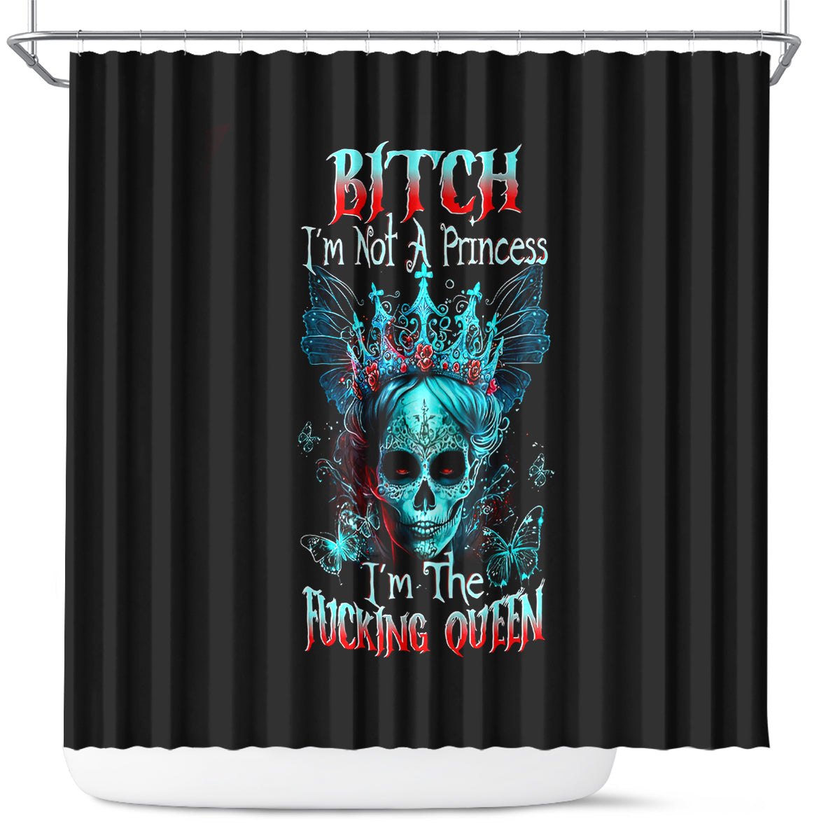 da-de-los-muertos-skull-shower-curtain-im-not-a-princess-im-the-queen