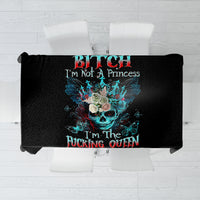 Da de los Muertos Skull Tablecloth I'm Not A Princess I'm The Queen - Wonder Print Shop