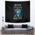 Da de los Muertos Skull Tapestry I'm Not A Princess I'm The Queen - Wonder Print Shop
