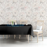 Blue Flame Skull Tablecloth Blood Make You Related - Wonder Print Shop