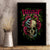 Viper Skull Canvas Wall Art Bullet For My Valentine - Wonder Print Shop