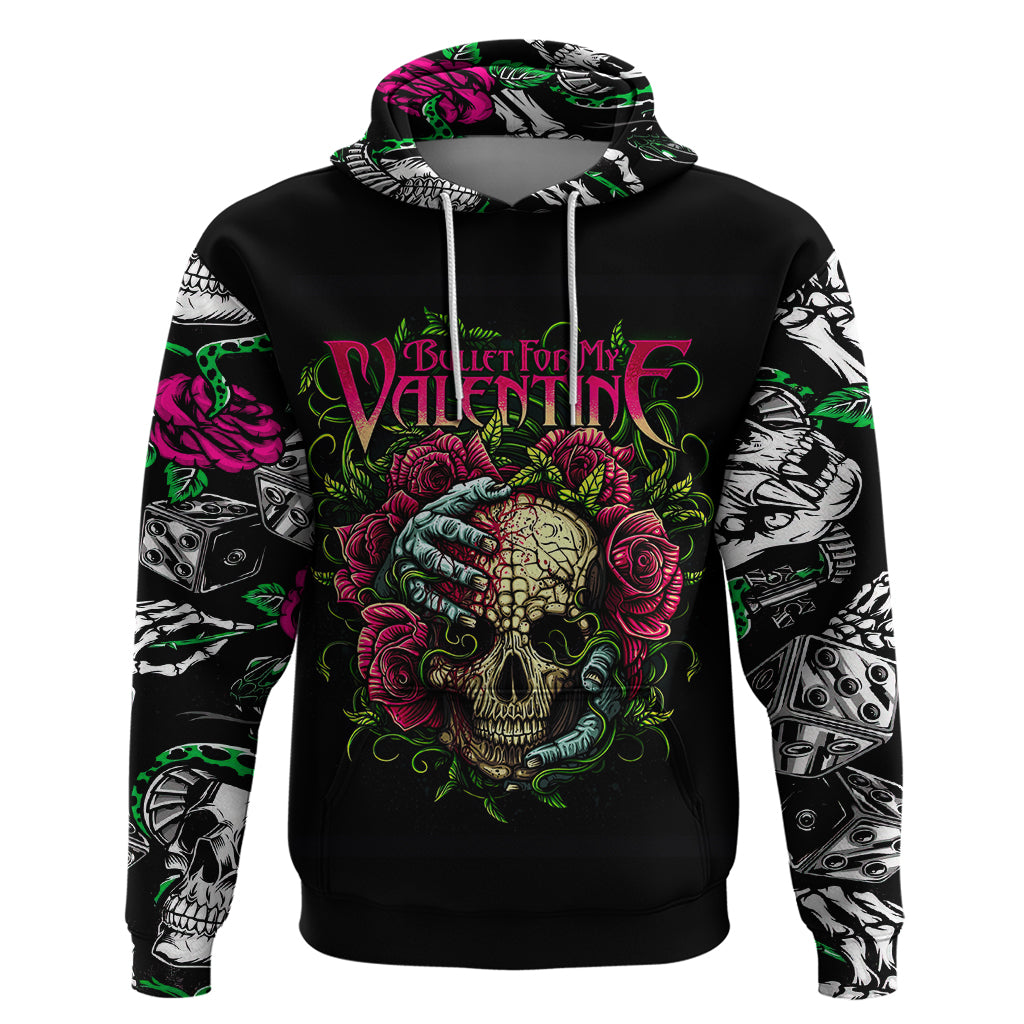 Viper Skull Hoodie Bullet For My Valentine - Wonder Print Shop