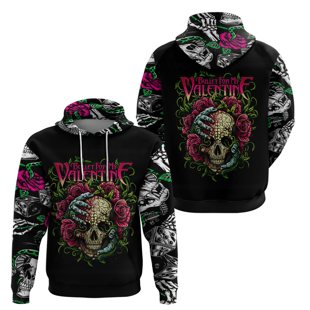 Viper Skull Hoodie Bullet For My Valentine - Wonder Print Shop
