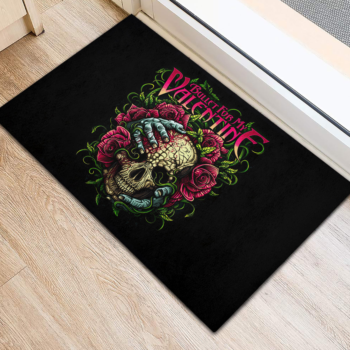 Viper Skull Rubber Doormat Bullet For My Valentine - Wonder Print Shop