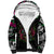 Viper Skull Sherpa Hoodie Bullet For My Valentine - Wonder Print Shop