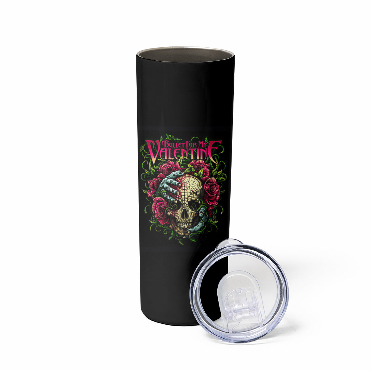 Viper Skull Skinny Tumbler Bullet For My Valentine - Wonder Print Shop