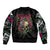Viper Skull Sleeve Zip Bomber Jacket Bullet For My Valentine - Wonder Print Shop
