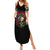Viper Skull Summer Maxi Dress Bullet For My Valentine - Wonder Print Shop