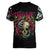 Viper Skull Women V Neck T Shirt Bullet For My Valentine - Wonder Print Shop