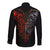 Skull Long Sleeve Button Shirt Devil And Angel Twin Skull - Wonder Print Shop