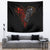 Skull Tapestry Devil And Angel Twin Skull - Wonder Print Shop