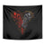 Skull Tapestry Devil And Angel Twin Skull - Wonder Print Shop