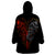 Skull Wearable Blanket Hoodie Devil And Angel Twin Skull - Wonder Print Shop