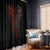 Skull Window Curtain Devil And Angel Twin Skull - Wonder Print Shop