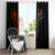 Skull Window Curtain Devil And Angel Twin Skull - Wonder Print Shop