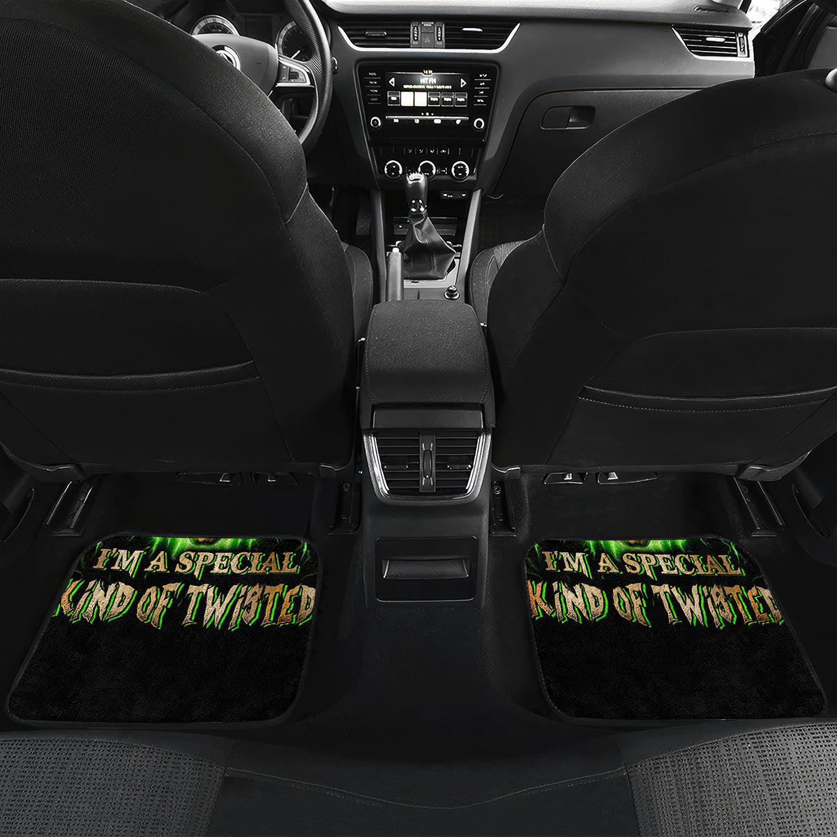 Skull Car Mats Don't Try To Figured Me Out - Wonder Print Shop