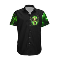 Skull Hawaiian Shirt Don't Try To Figured Me Out - Wonder Print Shop