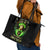 Skull Leather Tote Bag Don't Try To Figured Me Out - Wonder Print Shop
