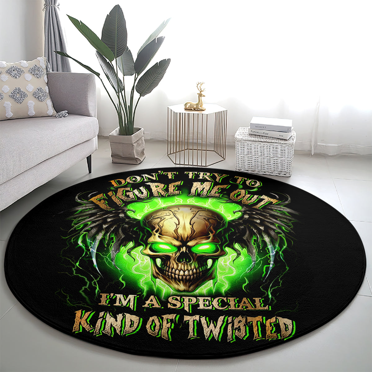 skull-round-carpet-dont-try-to-figured-me-out