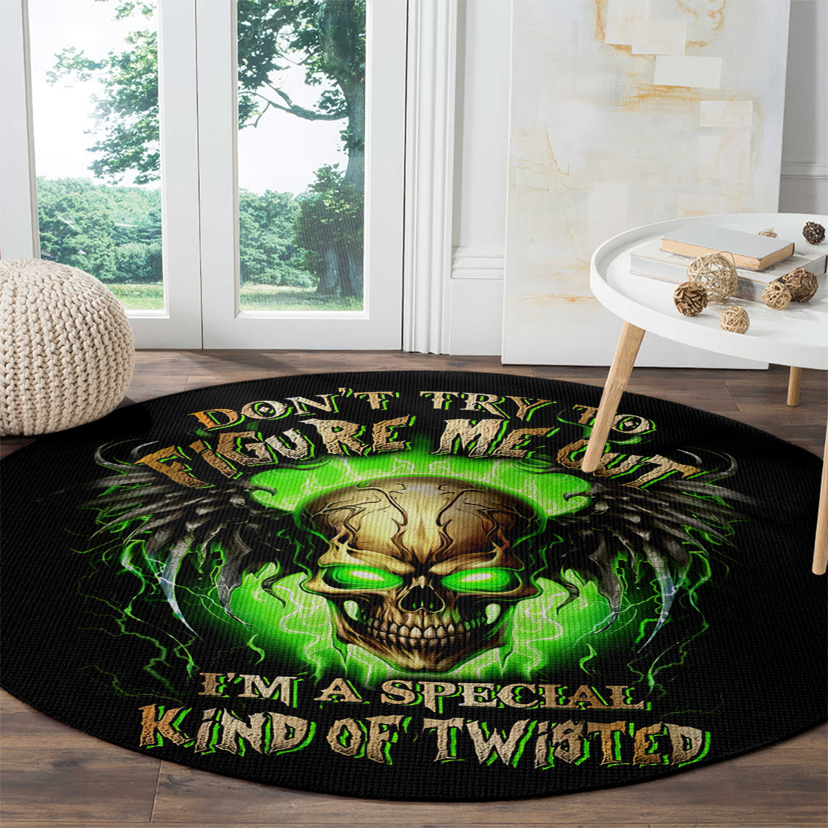 skull-round-carpet-dont-try-to-figured-me-out