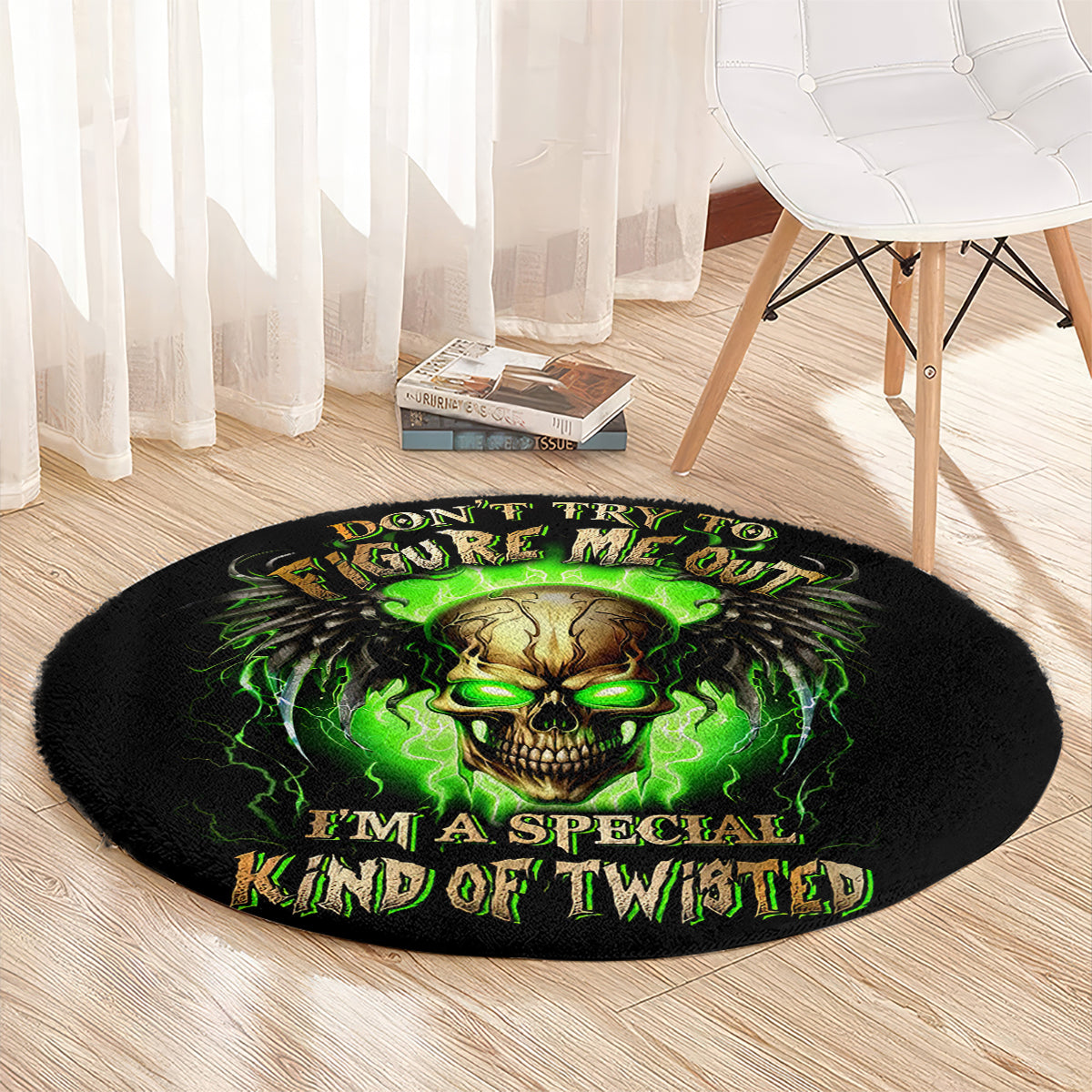 skull-round-carpet-dont-try-to-figured-me-out
