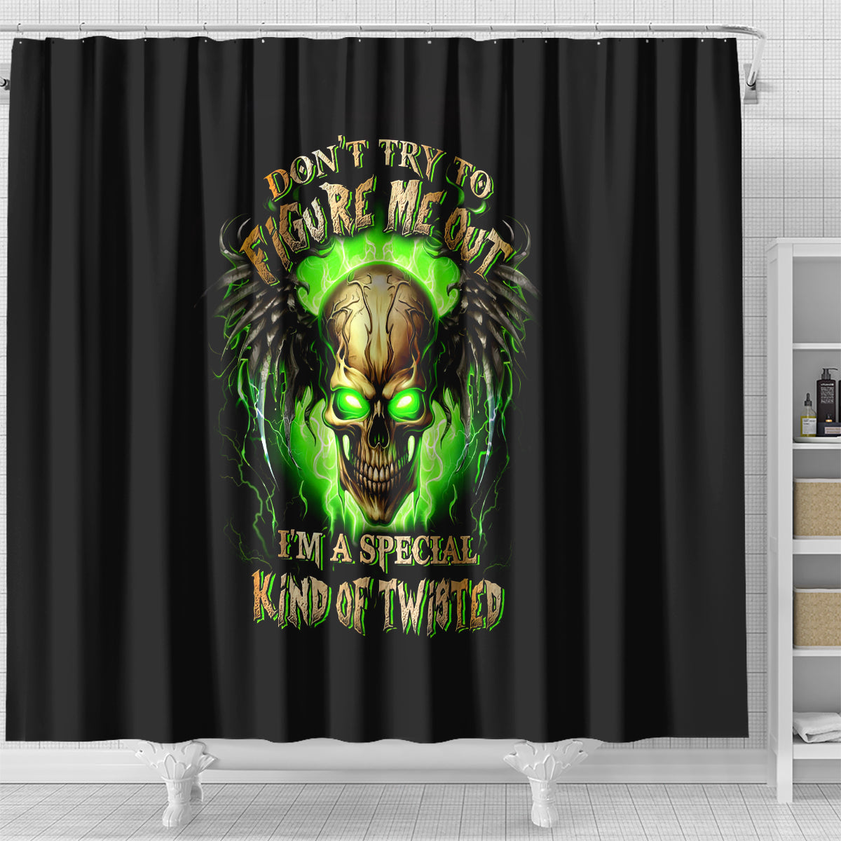 skull-shower-curtain-dont-try-to-figured-me-out