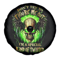 Skull Spare Tire Cover Don't Try To Figured Me Out - Wonder Print Shop