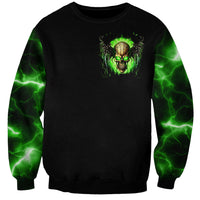 Skull Sweatshirt Don't Try To Figured Me Out - Wonder Print Shop