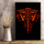 Flame Skull Canvas Wall Art SKull Face Inside Me - Wonder Print Shop