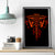 Flame Skull Canvas Wall Art SKull Face Inside Me - Wonder Print Shop