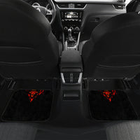 Flame Skull Car Mats SKull Face Inside Me - Wonder Print Shop