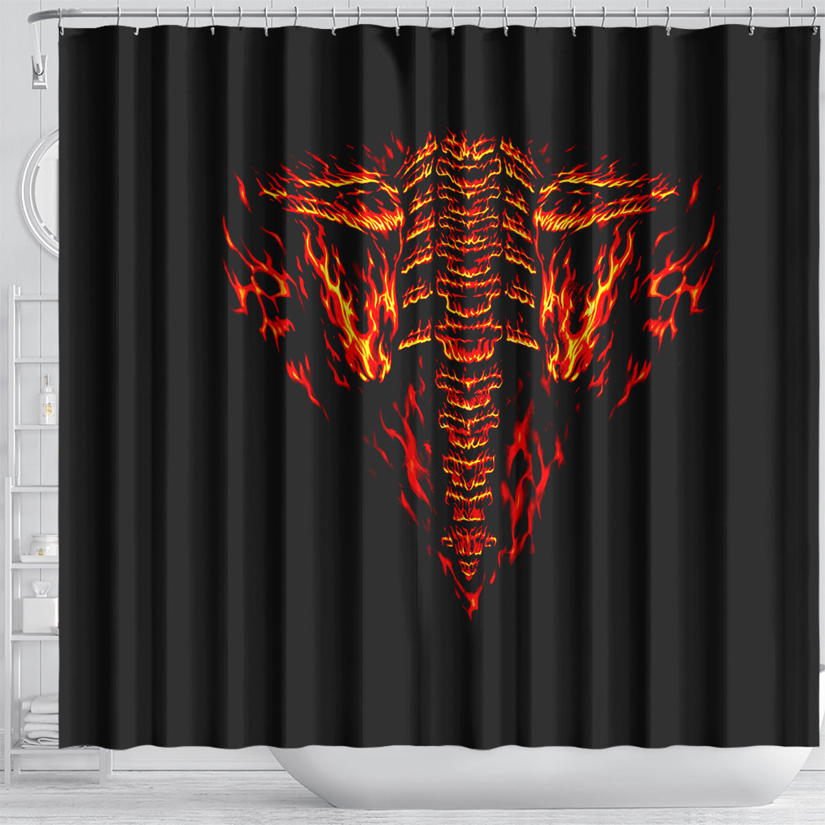 flame-skull-shower-curtain-skull-face-inside-me