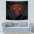Flame Skull Tapestry SKull Face Inside Me - Wonder Print Shop